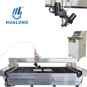 Hualong Hlrc-4020 machine de gravure de découpe au jet d&#39;eau CNC 5 axes machine de découpe de pierre marbre granit verre métal machines de découpe