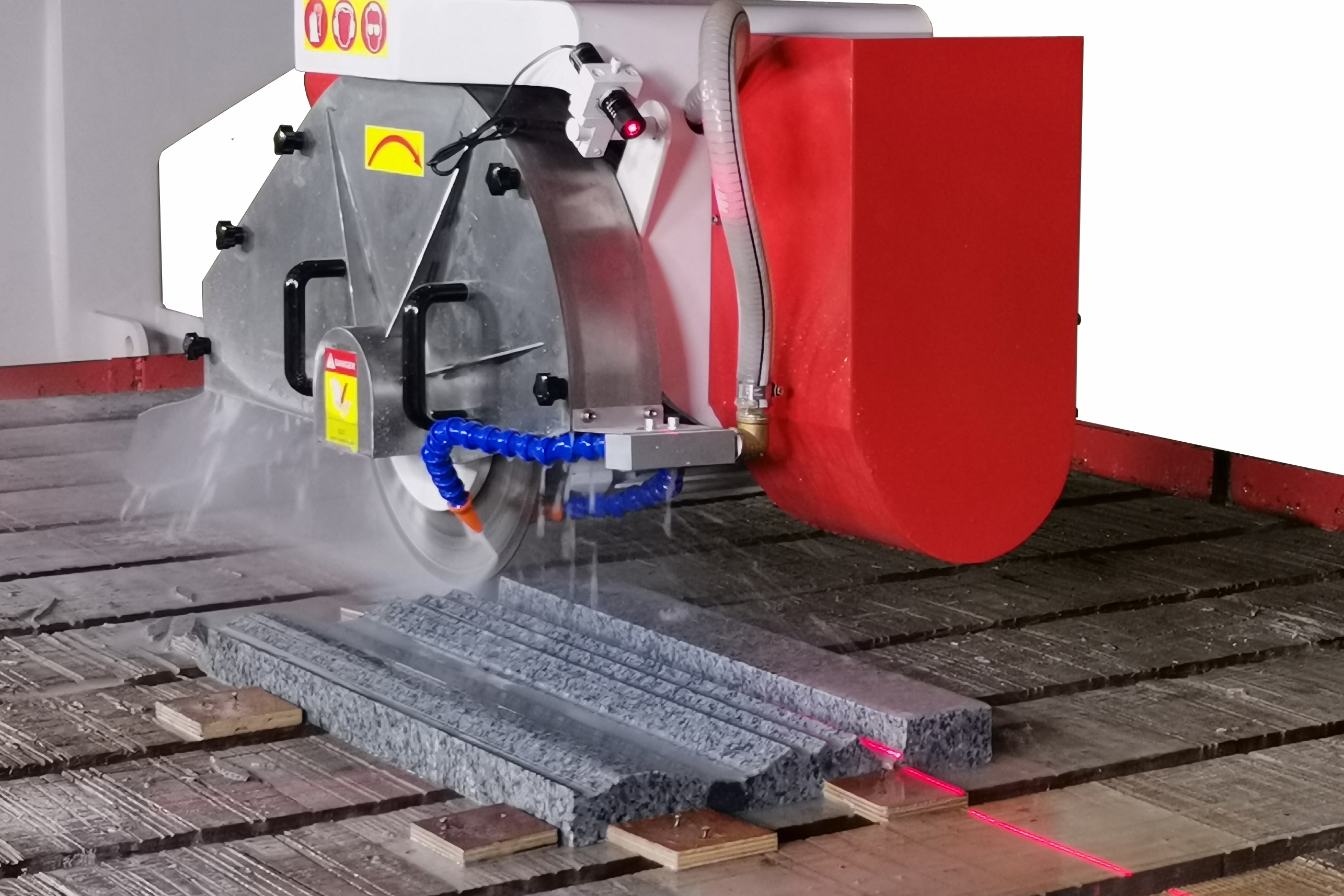 Machine de découpe de pierre de scie à pont CNC pour granit