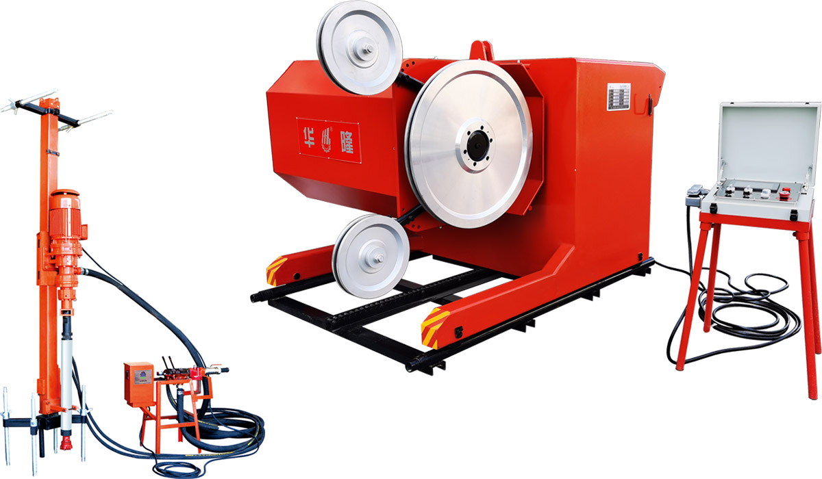 Hualong Brand Diamond Wire Saw Machine de coupe