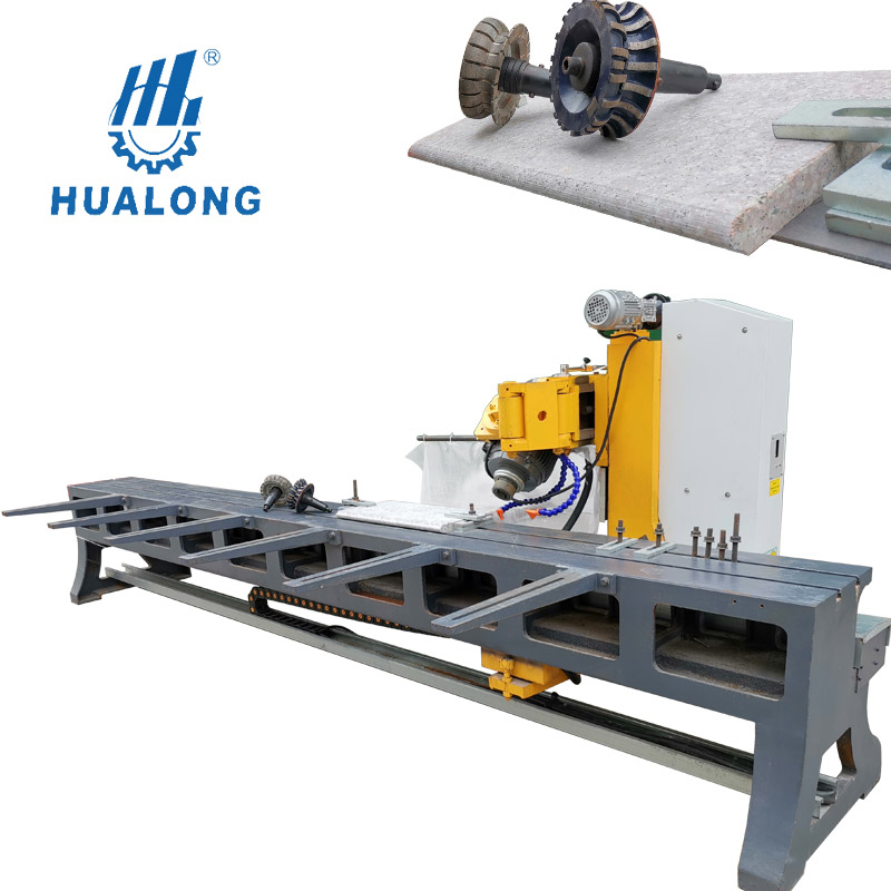 Machines de pierre Hualong HLS-3800 Gratnie Marble Stone Edge chanfreinage de 45 degrés Machine de coupe de profilage de coupe